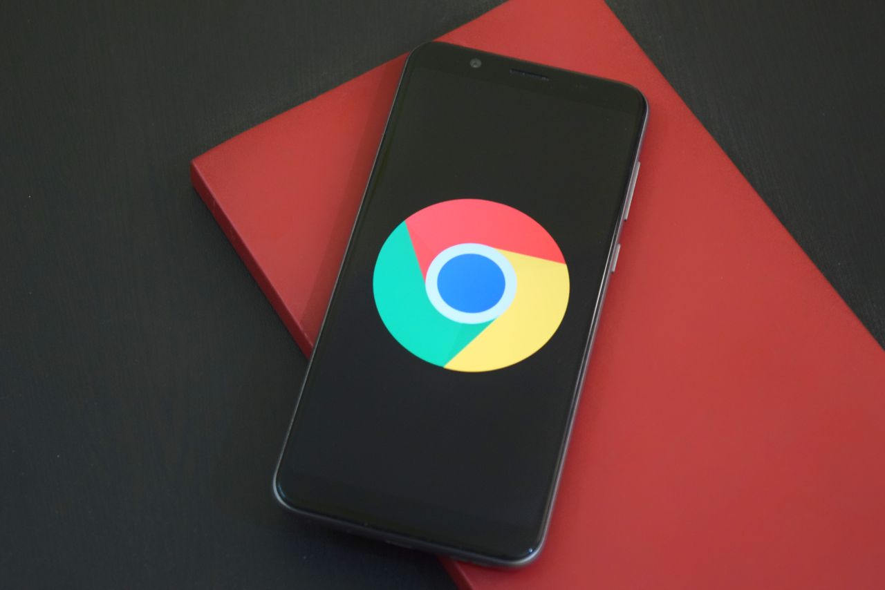 Browser-Symbol auf einem Smartphone